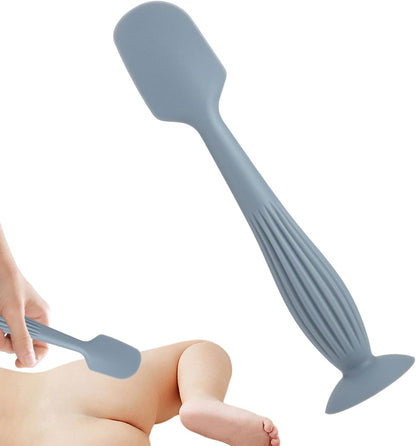 Silicone Diaper Cream Spatula, 1.57x6.5in Flexible Ointment Applicator Baby Spatula, Diaper Cream Applicator, Small Size Skin Care Tool for Business Trip, Home, Daily Outing, Outdoor, Traveling