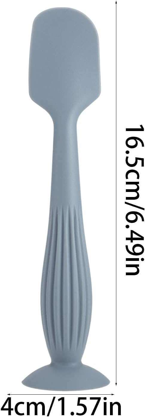 Silicone Diaper Cream Spatula, 1.57x6.5in Flexible Ointment Applicator Baby Spatula, Diaper Cream Applicator, Small Size Skin Care Tool for Business Trip, Home, Daily Outing, Outdoor, Traveling