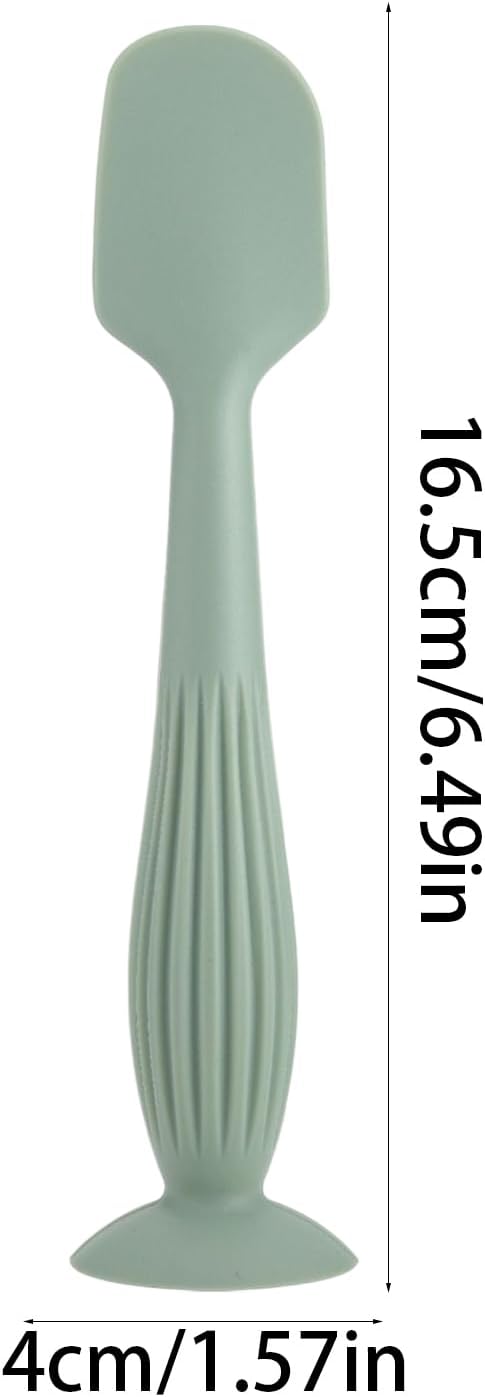 Silicone Diaper Cream Spatula, 1.57x6.5in Flexible Ointment Applicator Baby Spatula, Diaper Cream Applicator, Small Size Skin Care Tool for Business Trip, Home, Daily Outing, Outdoor, Traveling