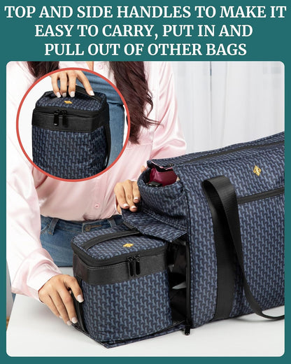 Baby Bottle Cooler Bag - Formula or Breast Milk Storage for Daycare, Travel & Airplane - Insulated Thermos Chiller - Carrier for Breastmilk or Lunch Box