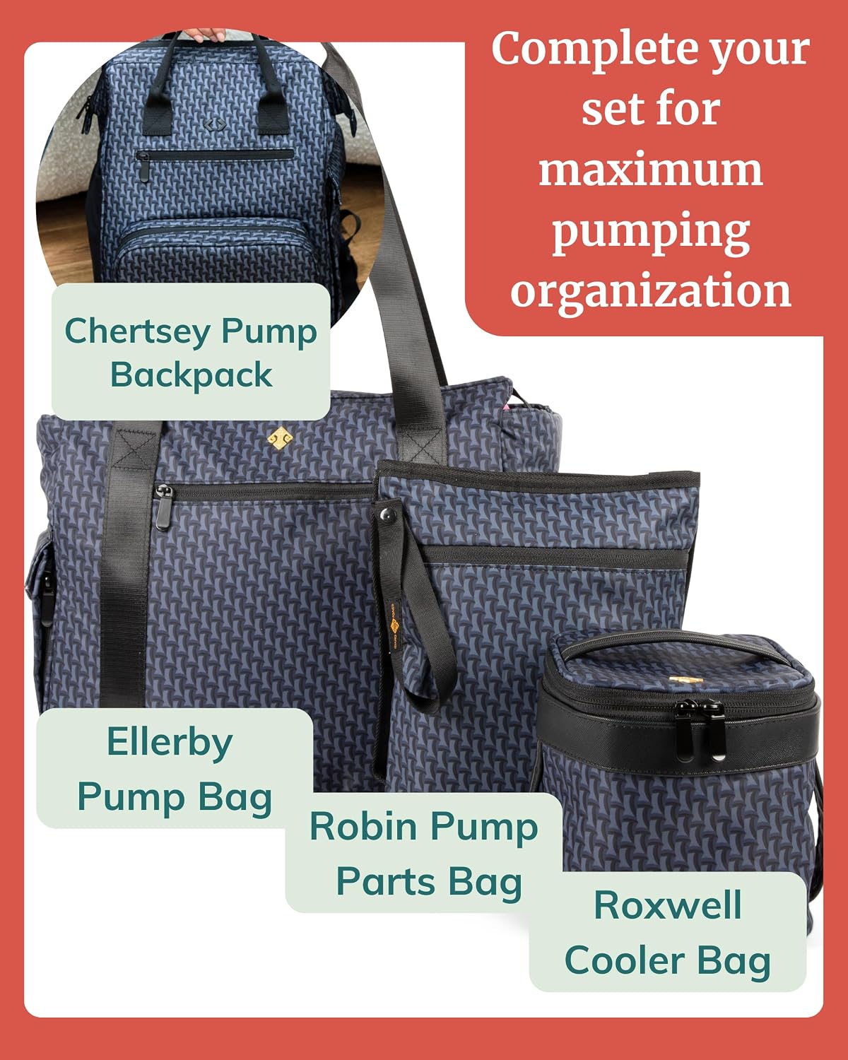 Baby Bottle Cooler Bag - Formula or Breast Milk Storage for Daycare, Travel & Airplane - Insulated Thermos Chiller - Carrier for Breastmilk or Lunch Box