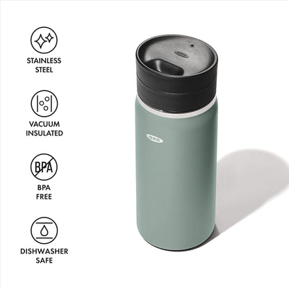 Good Grips 20oz Travel Coffee Mug With Leakproof SimplyClean™ Lid - Quartz