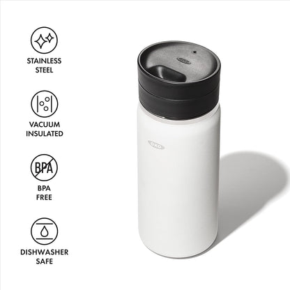 Good Grips 20oz Travel Coffee Mug With Leakproof SimplyClean™ Lid - Quartz
