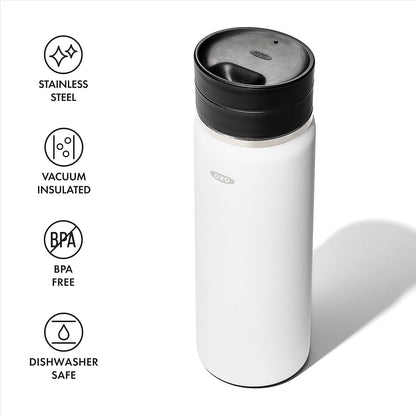 Good Grips 20oz Travel Coffee Mug With Leakproof SimplyClean™ Lid - Quartz