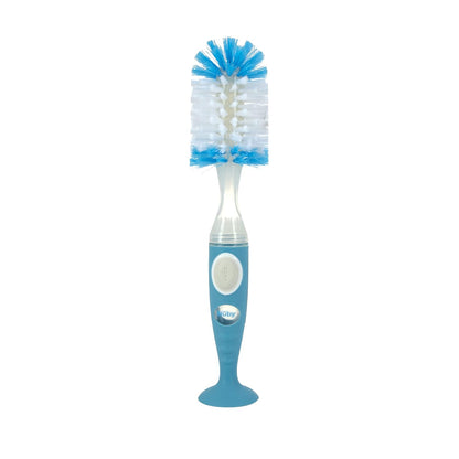 Nuby Easy Clean Dispensing Soft and Durable Bristle Bottle Brush - 2 inch