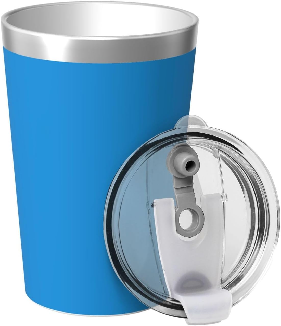 Solid Color Light Blue Insulated Straw Cup Ideal for Gym use or Carrying on The go