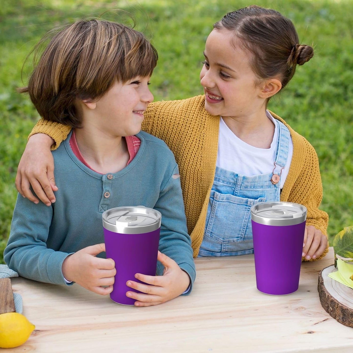 Solid Color Light Blue Insulated Straw Cup Ideal for Gym use or Carrying on The go