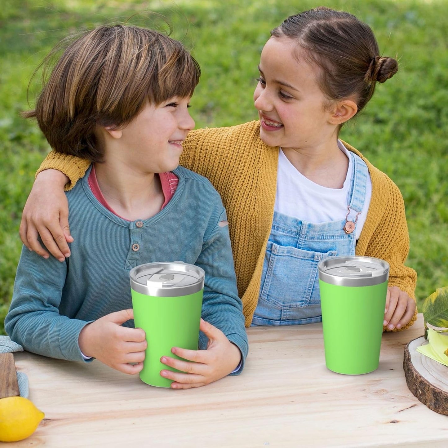 Solid Color Light Blue Insulated Straw Cup Ideal for Gym use or Carrying on The go