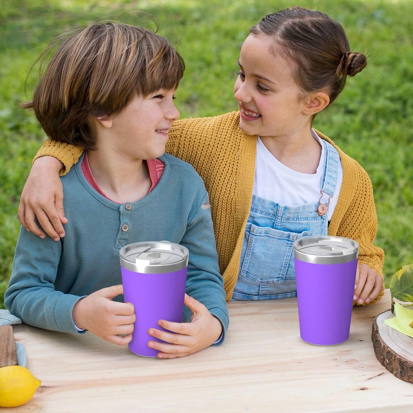 Solid Color Light Blue Insulated Straw Cup Ideal for Gym use or Carrying on The go