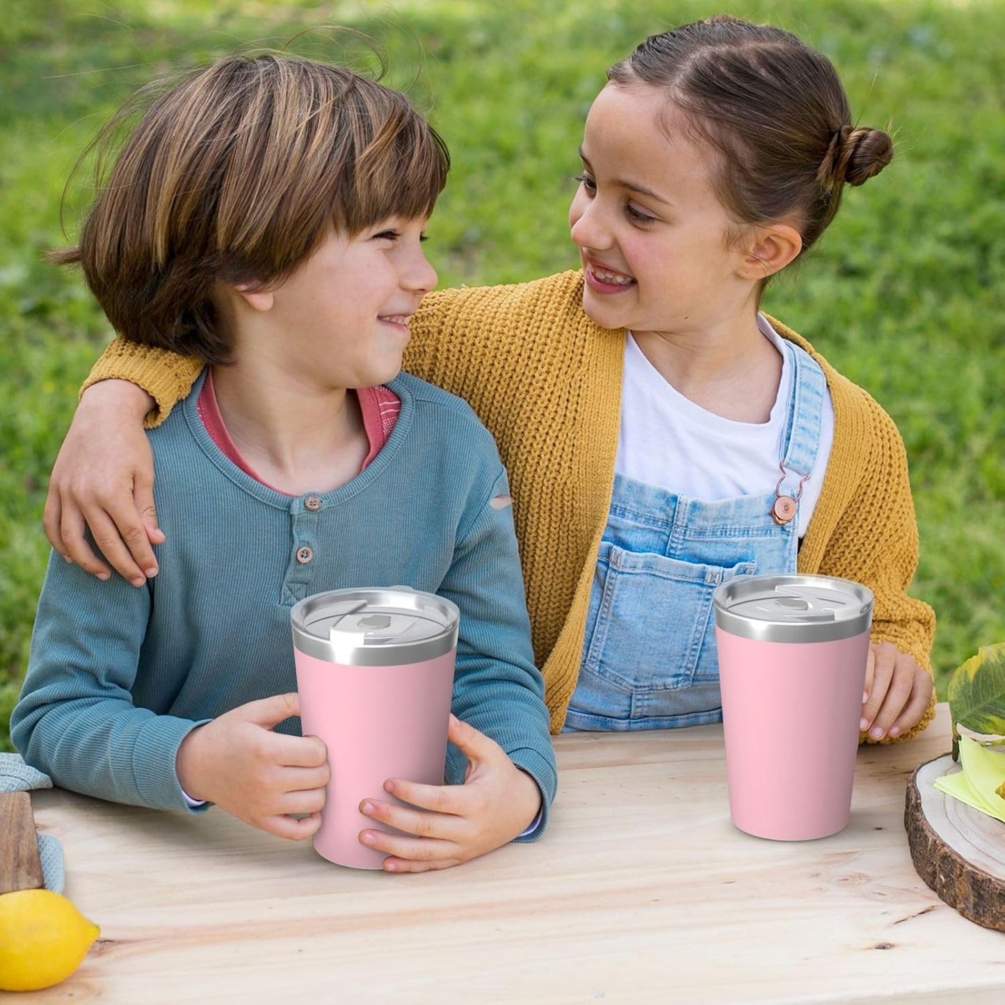 Solid Color Light Blue Insulated Straw Cup Ideal for Gym use or Carrying on The go