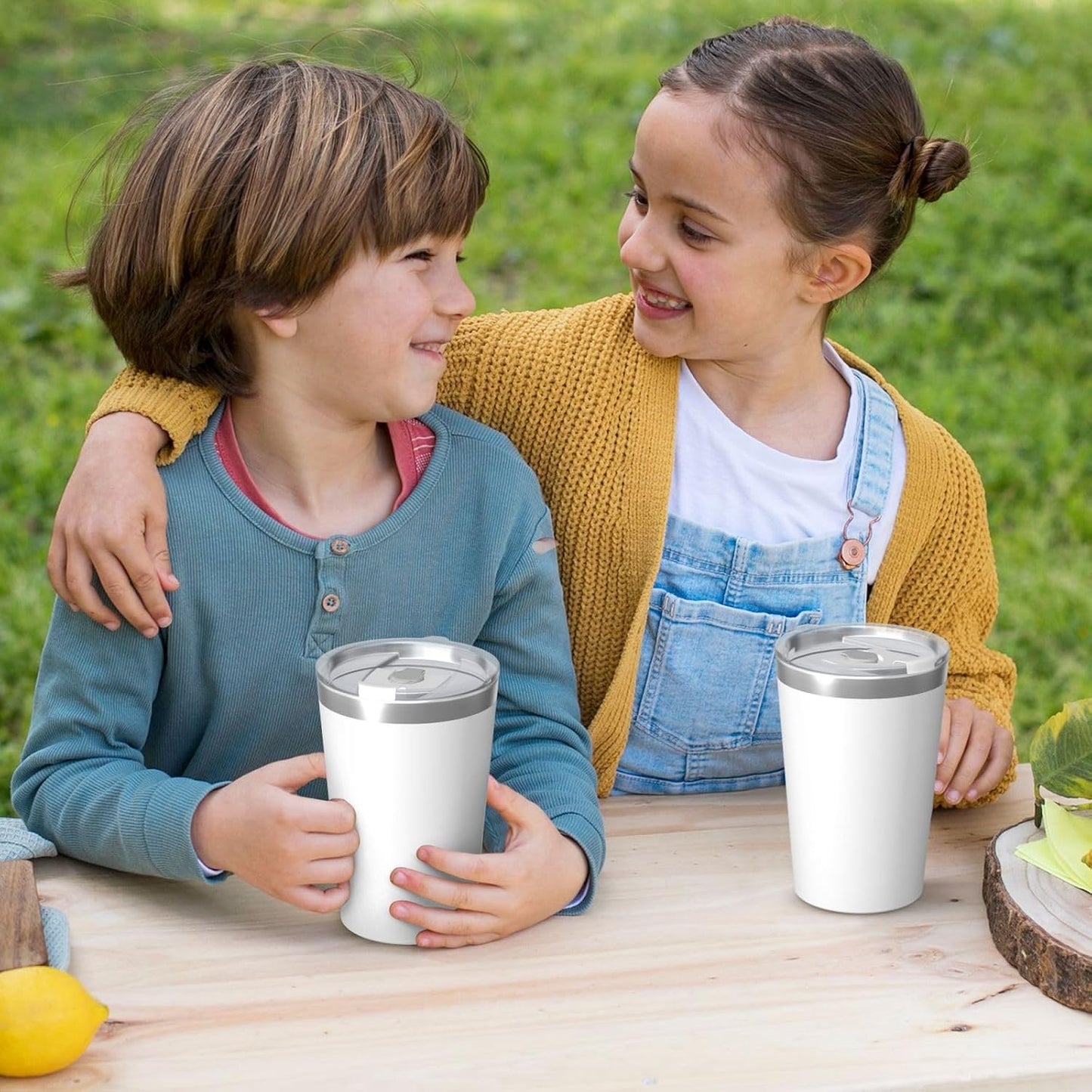 Solid Color Light Blue Insulated Straw Cup Ideal for Gym use or Carrying on The go