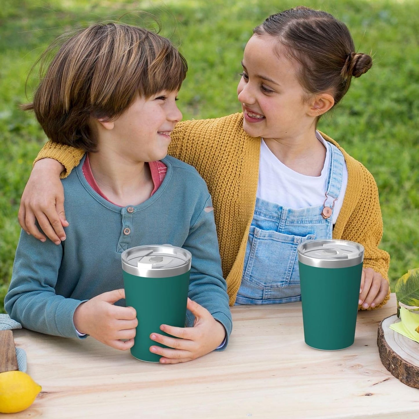 Solid Color Light Blue Insulated Straw Cup Ideal for Gym use or Carrying on The go