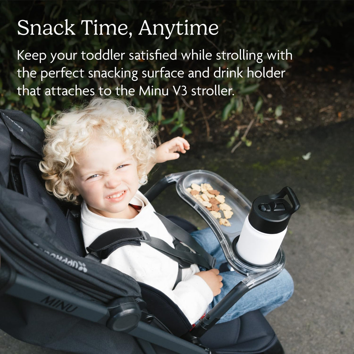 Snack Tray for Minu V3 Stroller - Tray & Cup Holder