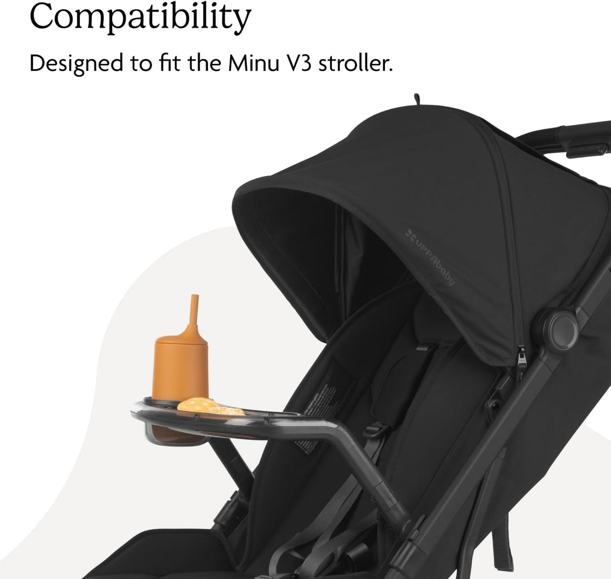 Snack Tray for Minu V3 Stroller - Tray & Cup Holder