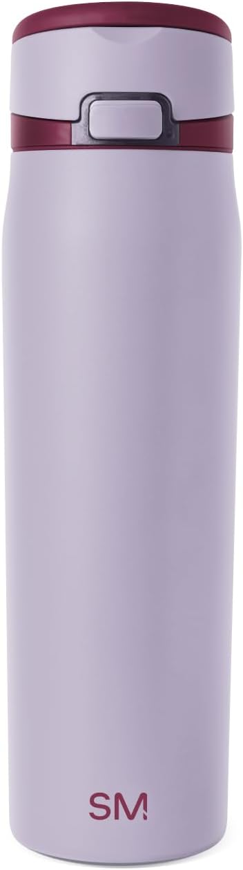 Water Bottle with Straw & Handle | 30oz | Blue | Mesa Loop Insulated Water Bottle for School, Sports, Travel | Leak Proof, Stainless Steel | Deep Dune - Colors B
