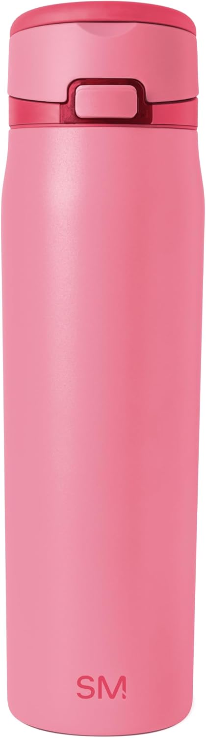 Water Bottle with Straw & Handle | 30oz | Blue | Mesa Loop Insulated Water Bottle for School, Sports, Travel | Leak Proof, Stainless Steel | Deep Dune - Colors B