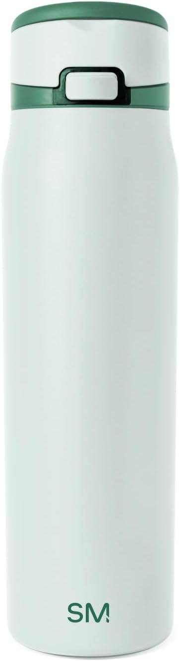 Water Bottle with Straw & Handle | 30oz | Blue | Mesa Loop Insulated Water Bottle for School, Sports, Travel | Leak Proof, Stainless Steel | Deep Dune - Colors B