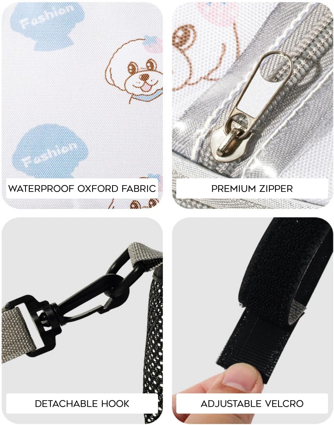 Universal Stroller Organizer with Cup Holder Waterproof Phone Pouch Adjustable Strap, Stroller Bag Caddy Organizer, Fits for Uppababy, Baby Jogger, Doona, Britax (Aluminum Foil Lining, Gray)