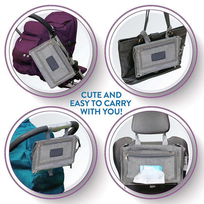 Baby Portable Diaper Changing Pad - Baby Changing Pad & Diaper Changer Travel Bag