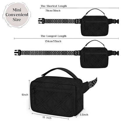 Small Diaper Bag with Portable Changing Pad, Crossbody Diaper Pack with Wipes Pocket, Women Waist Bag for Travel Stroller, Olive Green