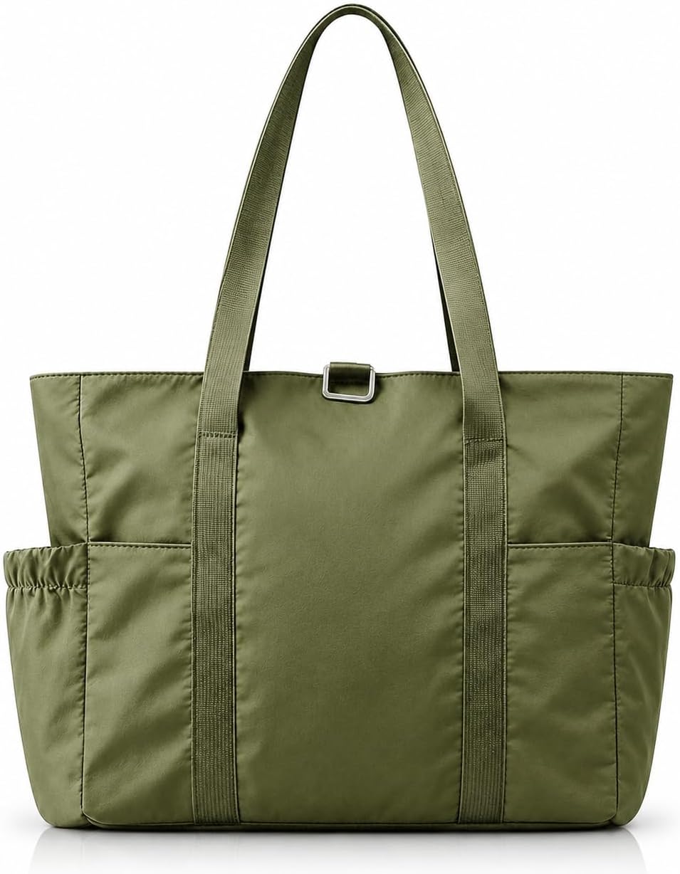 Travel Bags for Women, 26L Capacity Travel Bag, Small Zipper Tote Bag for Work Every Day, Lightweight Shoulder Handbag Hospital Overnight Weekender Bag Travel Essentials