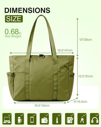 Travel Bags for Women, 26L Capacity Travel Bag, Small Zipper Tote Bag for Work Every Day, Lightweight Shoulder Handbag Hospital Overnight Weekender Bag Travel Essentials