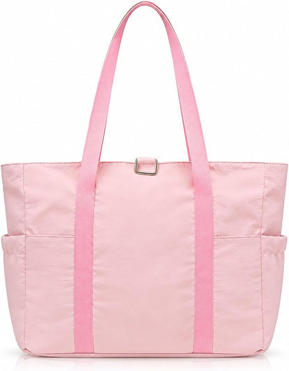 Travel Bags for Women, 26L Capacity Travel Bag, Small Zipper Tote Bag for Work Every Day, Lightweight Shoulder Handbag Hospital Overnight Weekender Bag Travel Essentials