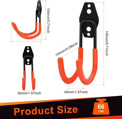 Stroller Hanger with Anti-Slip Rubber,Wall Mount