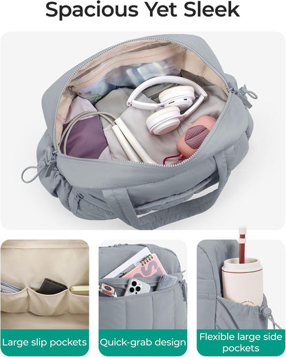 Duffle Bag for Travel, Gym Bag for Women, Weekender Carry on