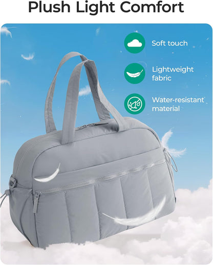 Duffle Bag for Travel, Gym Bag for Women, Weekender Carry on