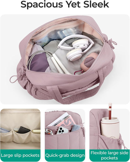Duffle Bag for Travel, Gym Bag for Women, Weekender Carry on