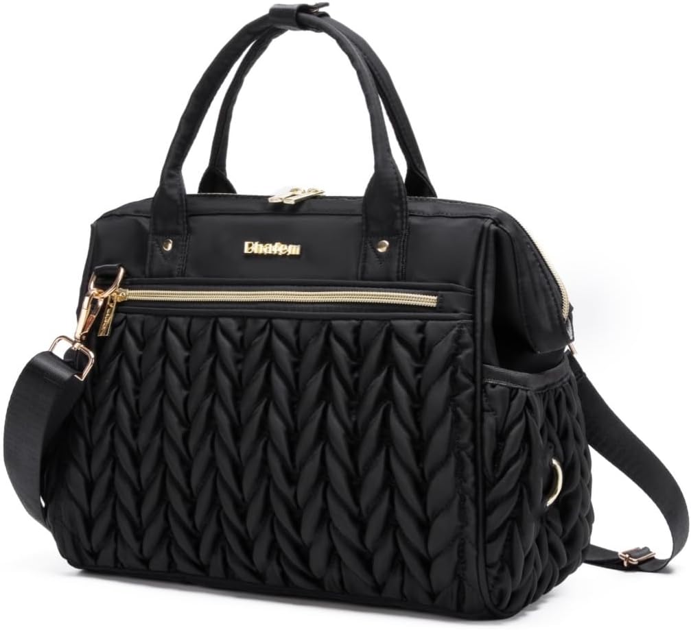 Small Diaper Bag Tote Crossbody, Medium Baby Bag Convertible Backpack for Women Diaper Purse