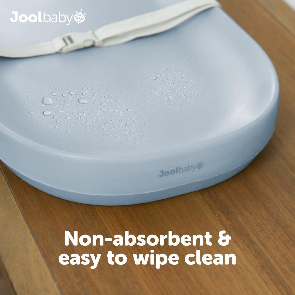 Waterproof Baby Changing Pad - Easy to Clean, Lightweight & Portable - Large Foam Cushion for Comfort (Sage)