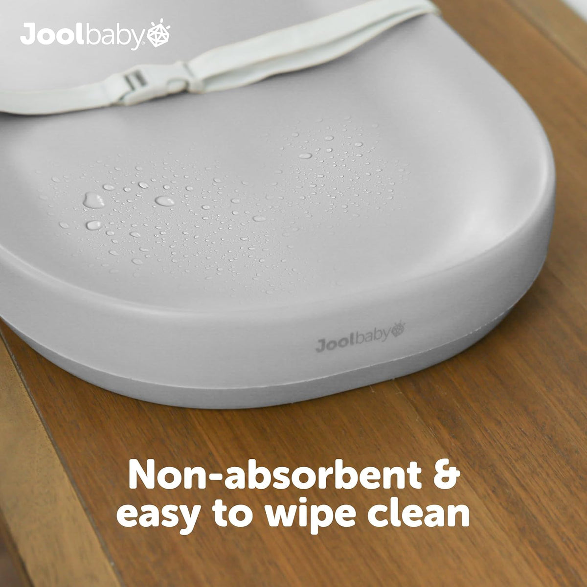 Waterproof Baby Changing Pad - Easy to Clean, Lightweight & Portable - Large Foam Cushion for Comfort (Sage)