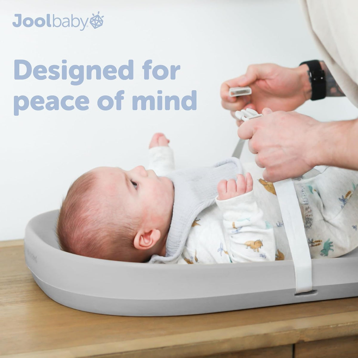 Waterproof Baby Changing Pad - Easy to Clean, Lightweight & Portable - Large Foam Cushion for Comfort (Sage)