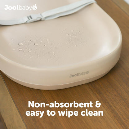 Waterproof Baby Changing Pad - Easy to Clean, Lightweight & Portable - Large Foam Cushion for Comfort (Sage)