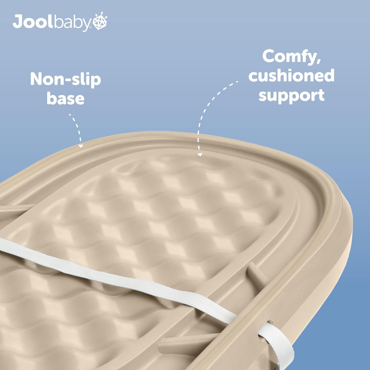 Waterproof Baby Changing Pad - Easy to Clean, Lightweight & Portable - Large Foam Cushion for Comfort (Sage)