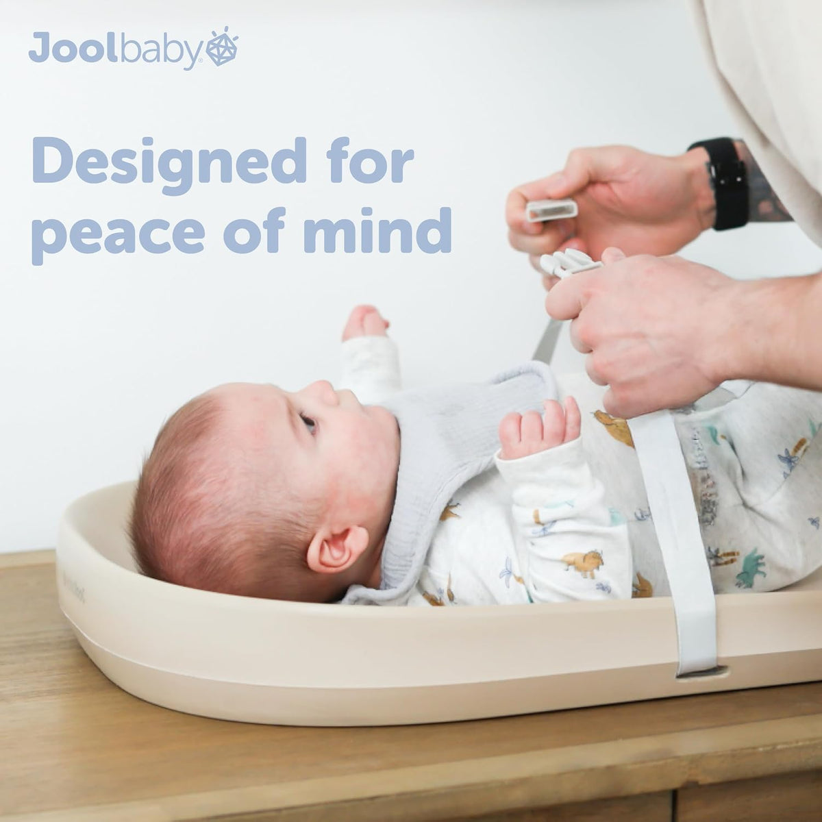 Waterproof Baby Changing Pad - Easy to Clean, Lightweight & Portable - Large Foam Cushion for Comfort (Sage)