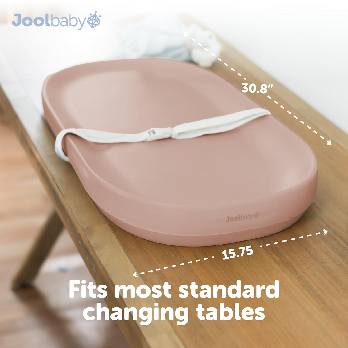 Waterproof Baby Changing Pad - Easy to Clean, Lightweight & Portable - Large Foam Cushion for Comfort (Sage)