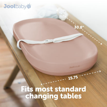 Waterproof Baby Changing Pad - Easy to Clean, Lightweight & Portable - Large Foam Cushion for Comfort (Sage)