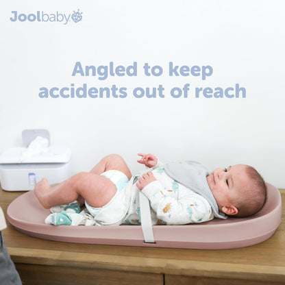 Waterproof Baby Changing Pad - Easy to Clean, Lightweight & Portable - Large Foam Cushion for Comfort (Sage)