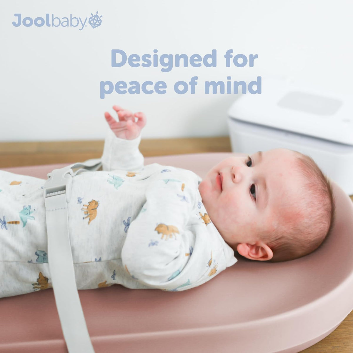Waterproof Baby Changing Pad - Easy to Clean, Lightweight & Portable - Large Foam Cushion for Comfort (Sage)