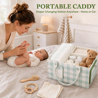 Baby Diaper Organizer for Changing Table