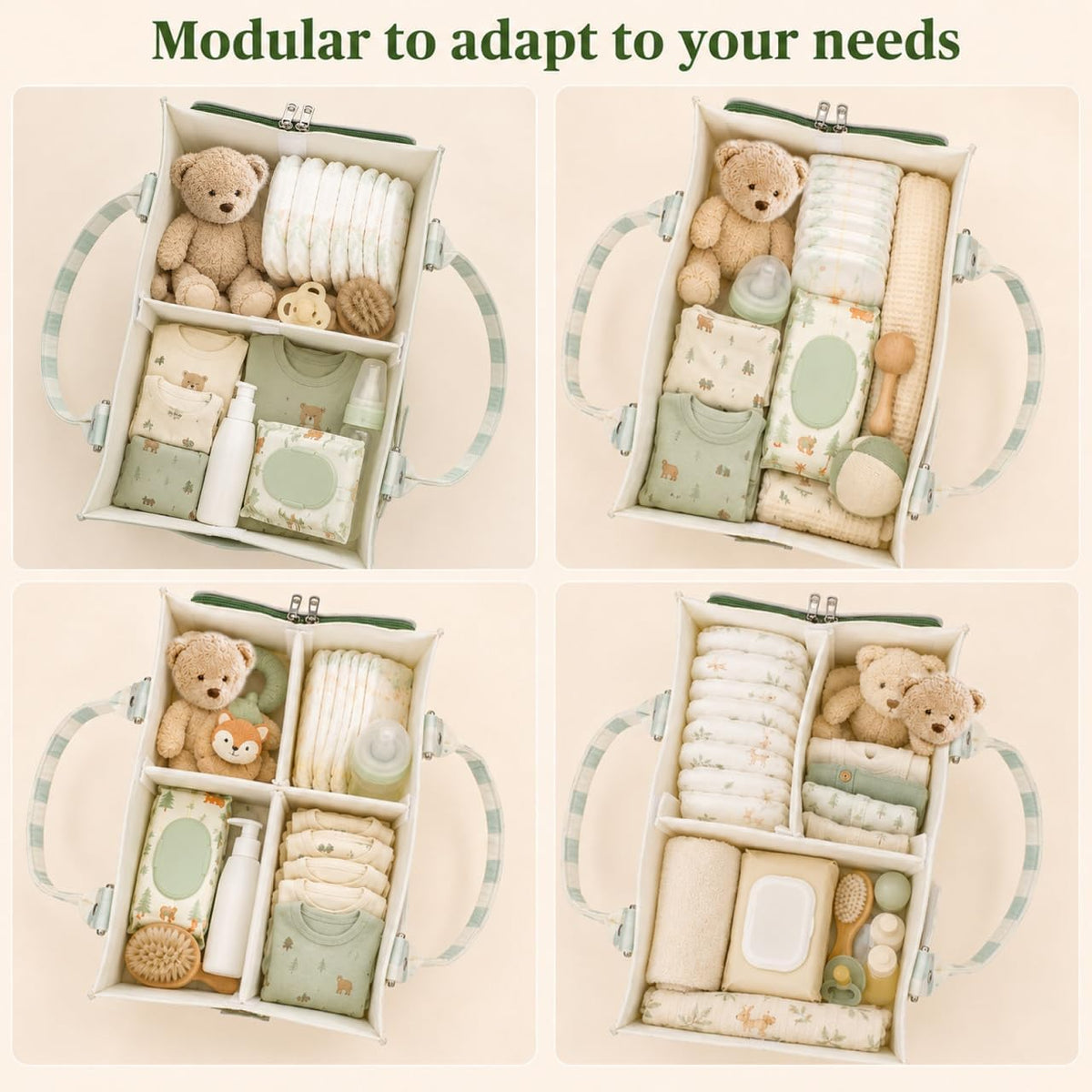 Baby Diaper Organizer for Changing Table