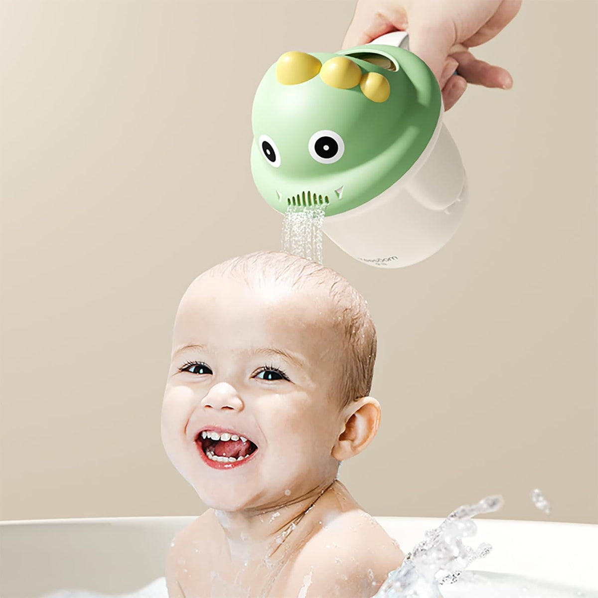 Rinse Shampoo Rinser Baby Rinse Cup Baby Bath Rinser Wash Hair Cup by Protecting Infant Eyes (Pink)