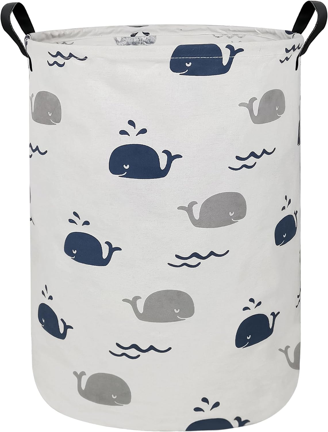 Foldable Waterproof Round Fabric Laundry Basket Home, Toys