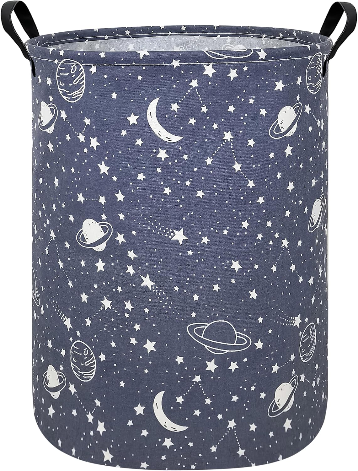 Foldable Waterproof Round Fabric Laundry Basket Home, Toys