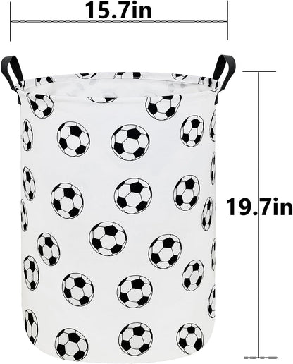 Foldable Waterproof Round Fabric Laundry Basket Home, Toys