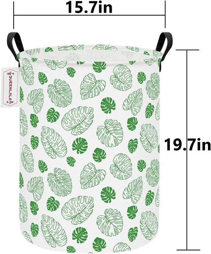 Foldable Waterproof Round Fabric Laundry Basket Home, Toys