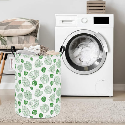 Foldable Waterproof Round Fabric Laundry Basket Home, Toys